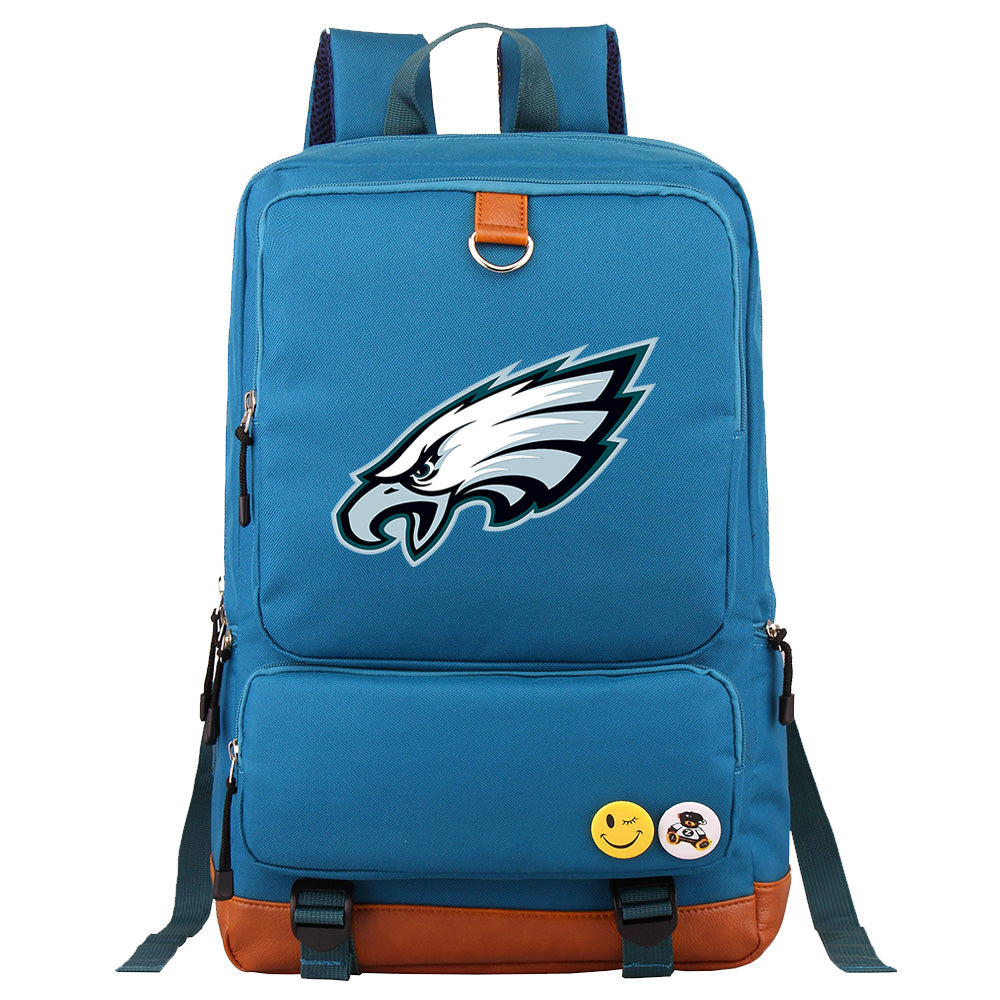 Philadelphia Eagles Football Team Rugby Proof Backpack NoteBook Laptop School Bag