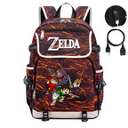 Zelda Backpack School Notebook Travel Bags
