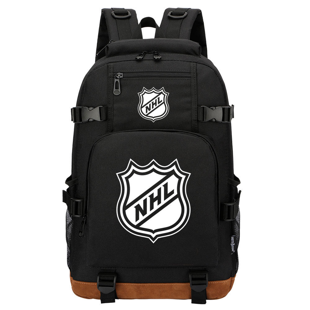 Hockey Team Waterproof Backpack School Notebook Travel Bag