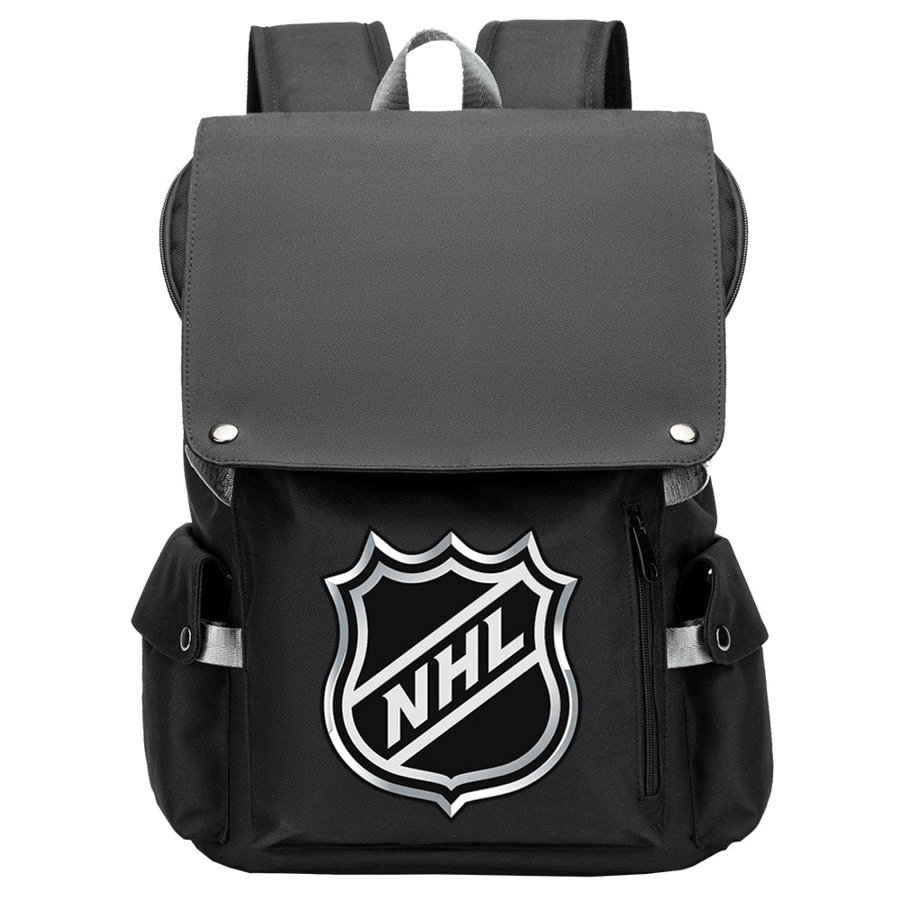 Hockey Team Laptop Backpack Oxford School Bag