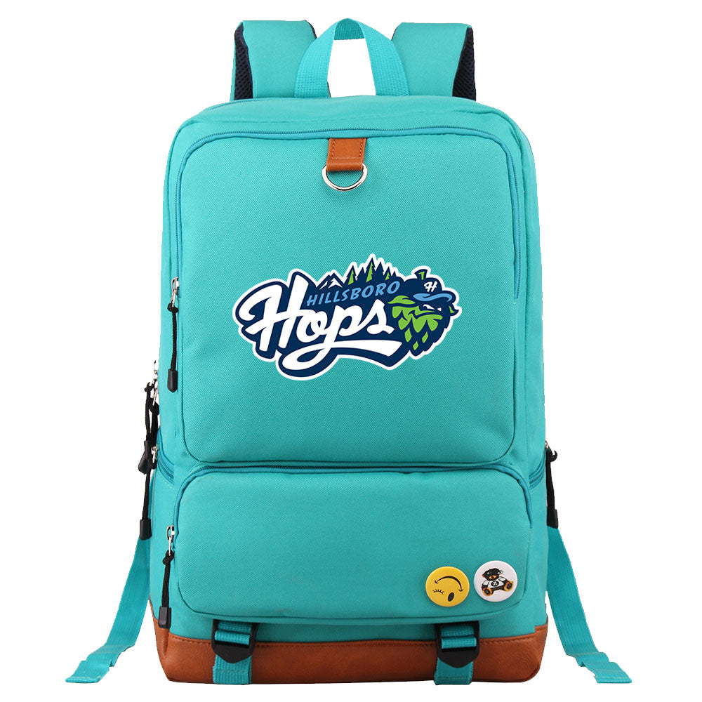Hillsboro Hops Water Proof Backpack NoteBook Laptop School Bag