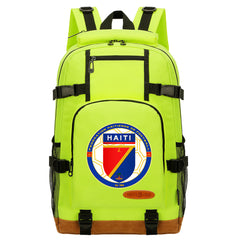 Haiti National Football team Waterproof Backpack School Notebook Travel Bag