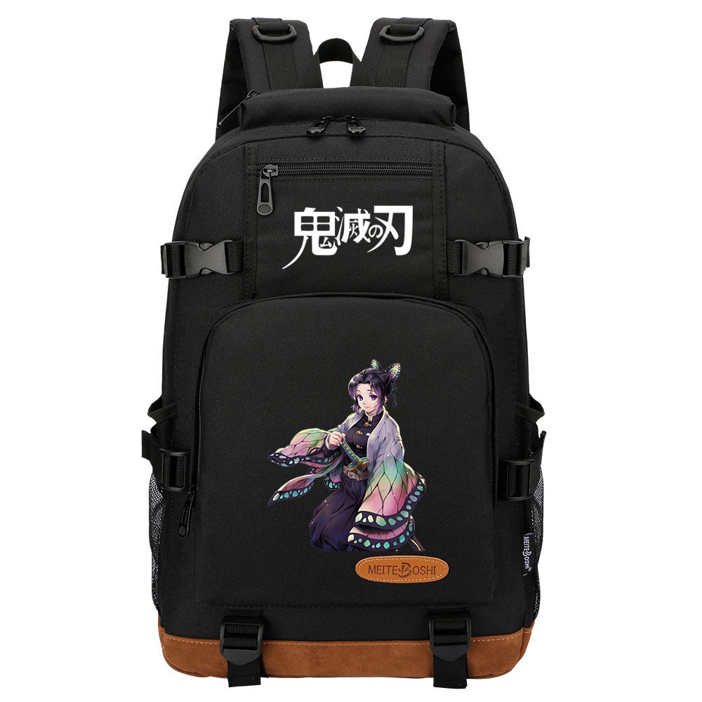 Demon Slayer Kimetsu No Yaiba Waterproof Backpack School Notebook Travel Bag