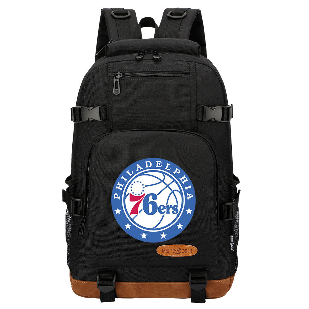 Philadelphia 76ers Waterproof Backpack School Notebook Travel Bag