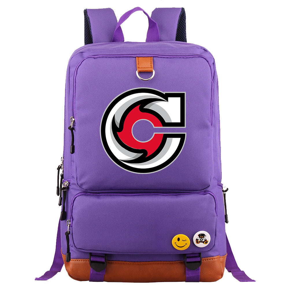 Cincinnati Cyclones Hockey Team Proof Backpack NoteBook Laptop School Bag