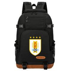 Uruguay National Football Team Waterproof Backpack School Notebook Travel Bag