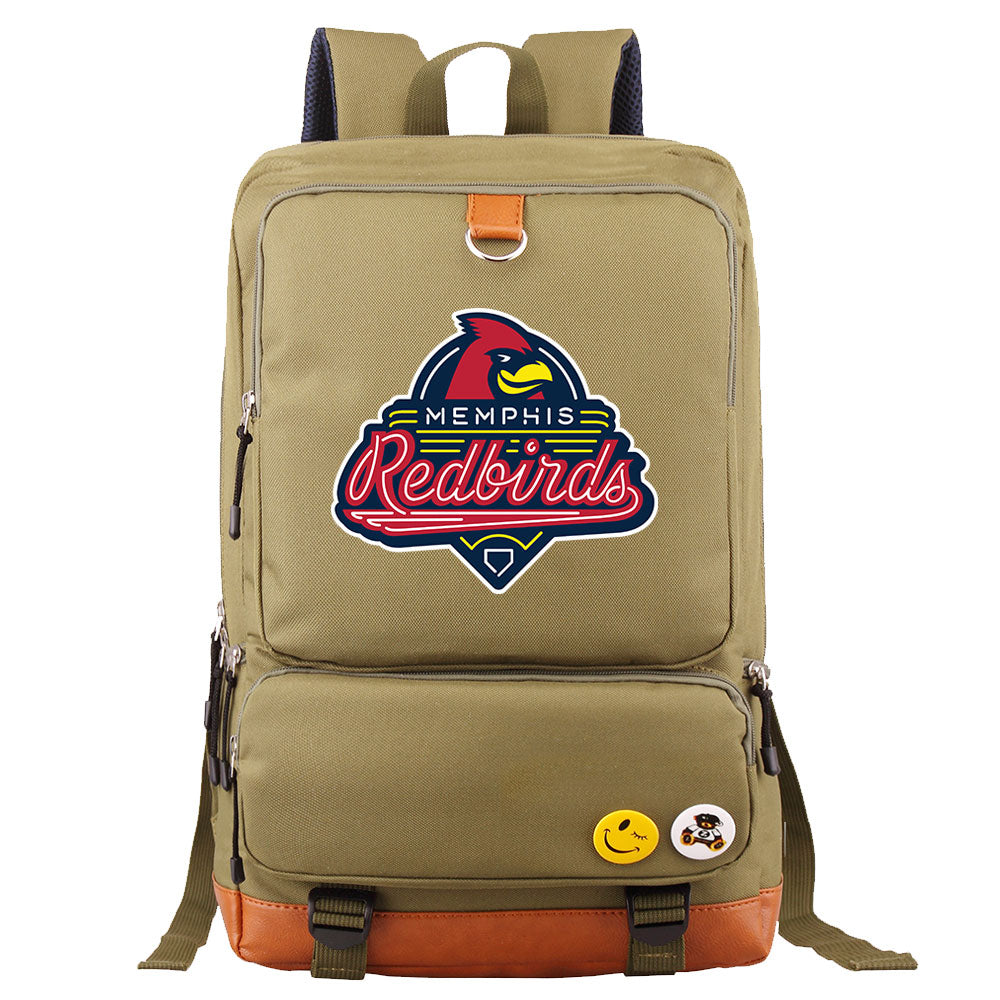 Memphis Redbirds Water Proof Backpack NoteBook Laptop School Bag