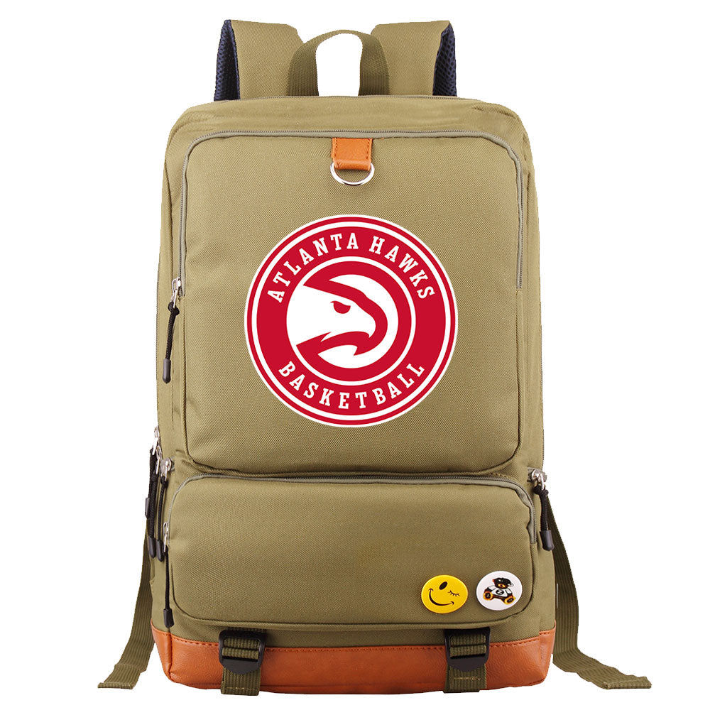 Atlanta Hawks Water Proof Backpack NoteBook Laptop School Bag