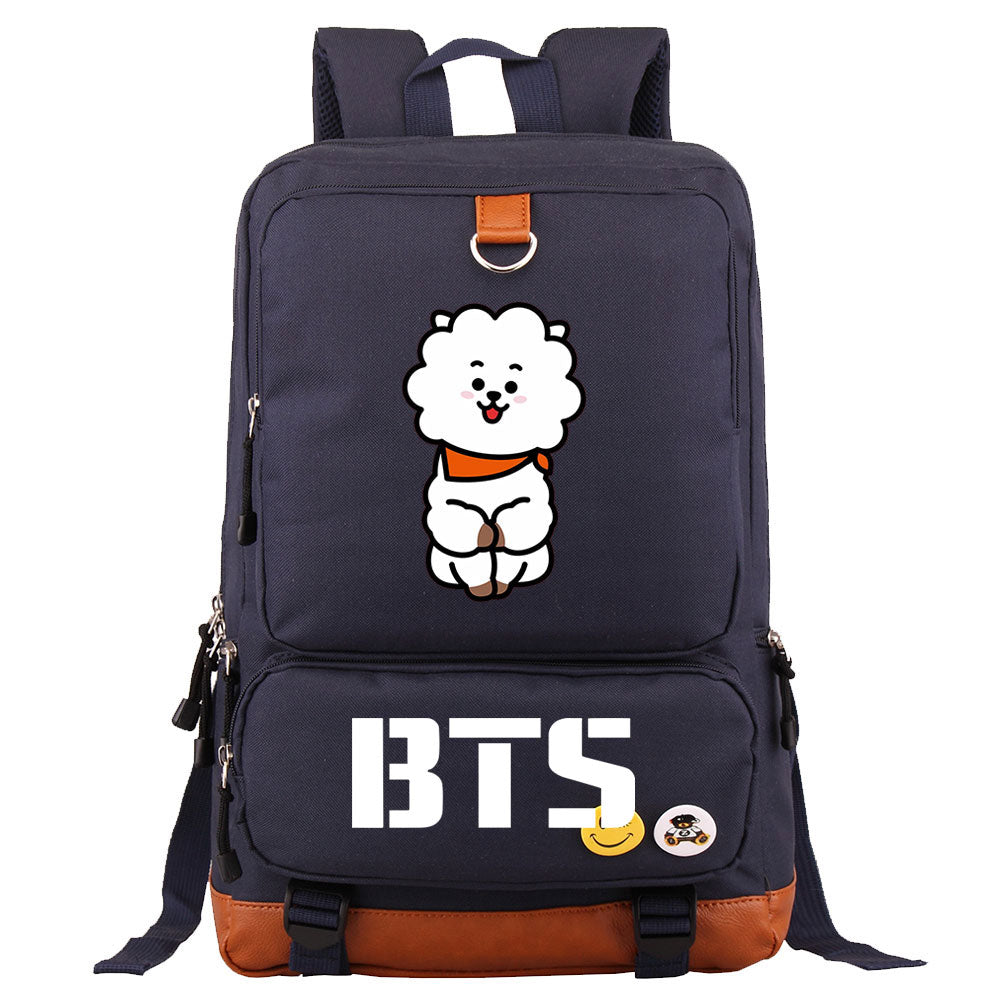 BTS RJ Proof Backpack NoteBook Laptop School Bag