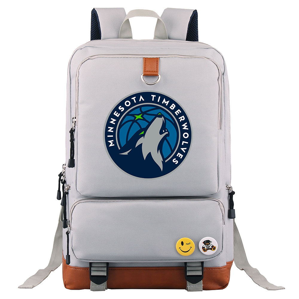 Minnesota Timberwolves Water Proof Backpack NoteBook Laptop School Bag