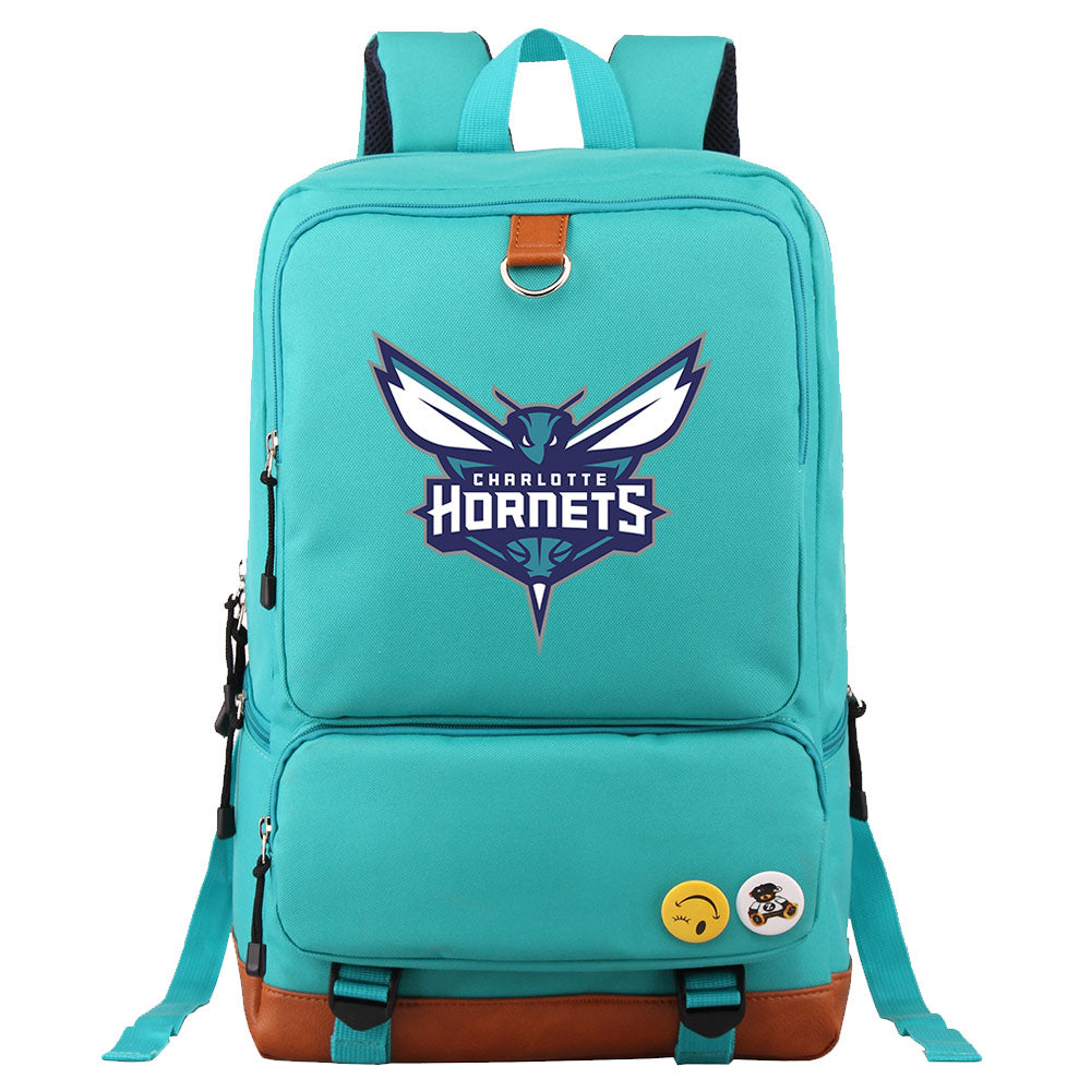 Charlotte Hornets Water Proof Backpack NoteBook Laptop School Bag