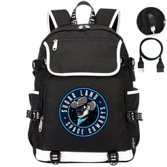 Sugar Land Space Cowboys Backpack School Notebook Travel Bags