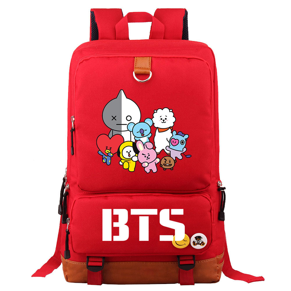 BTS Proof Backpack NoteBook Laptop School Bag