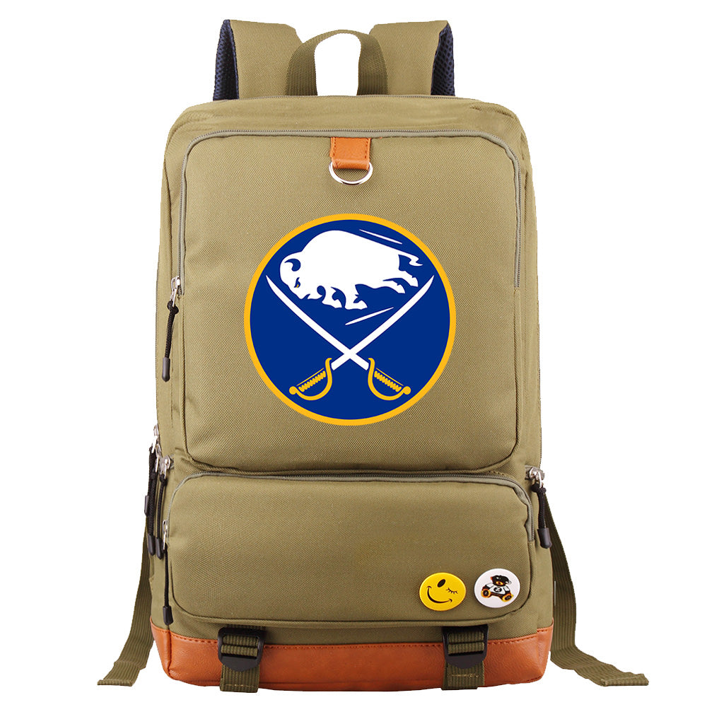 Buffalo Sabres Hockey Team Proof Backpack NoteBook Laptop School Bag