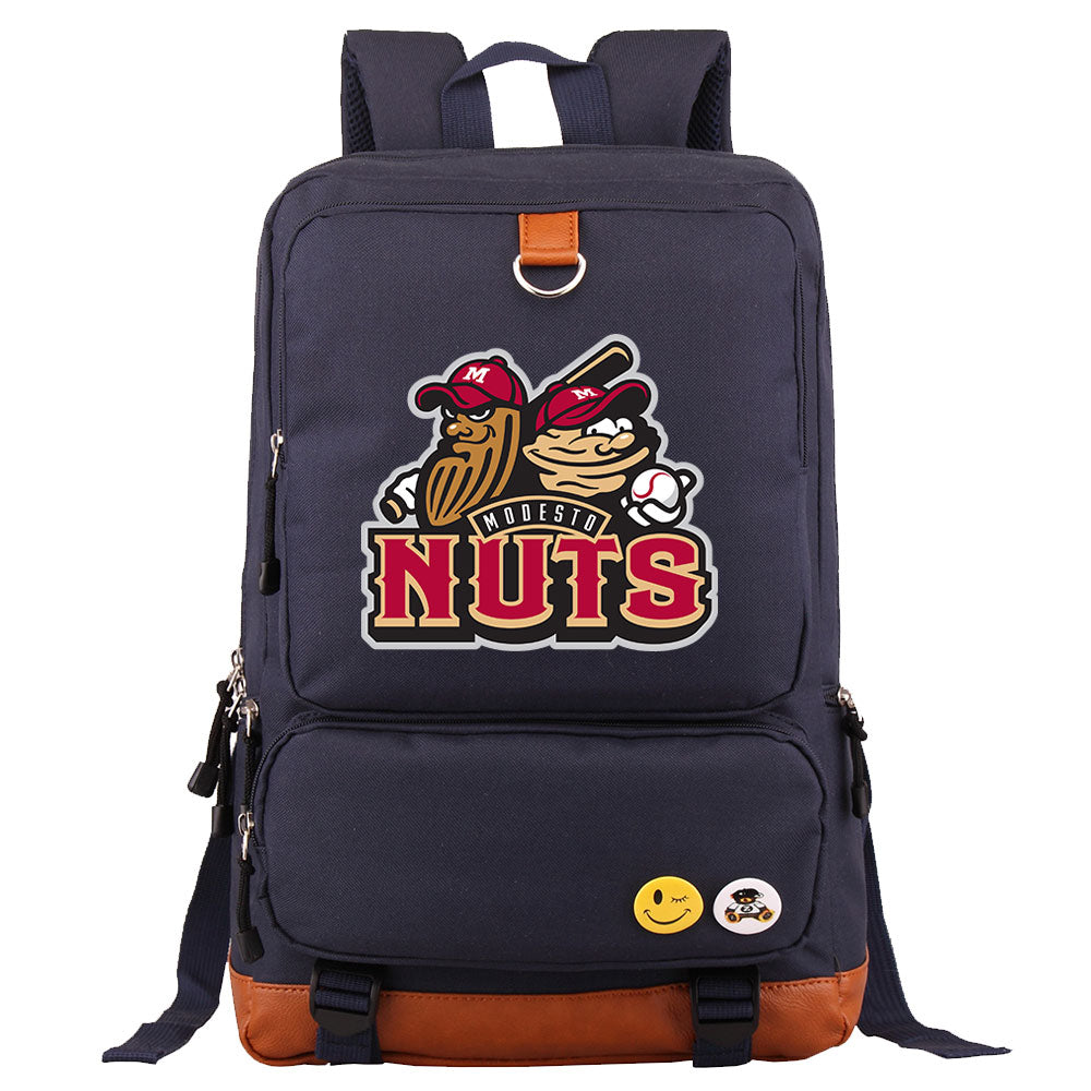 Modesto Nuts Water Proof Backpack NoteBook Laptop School Bag