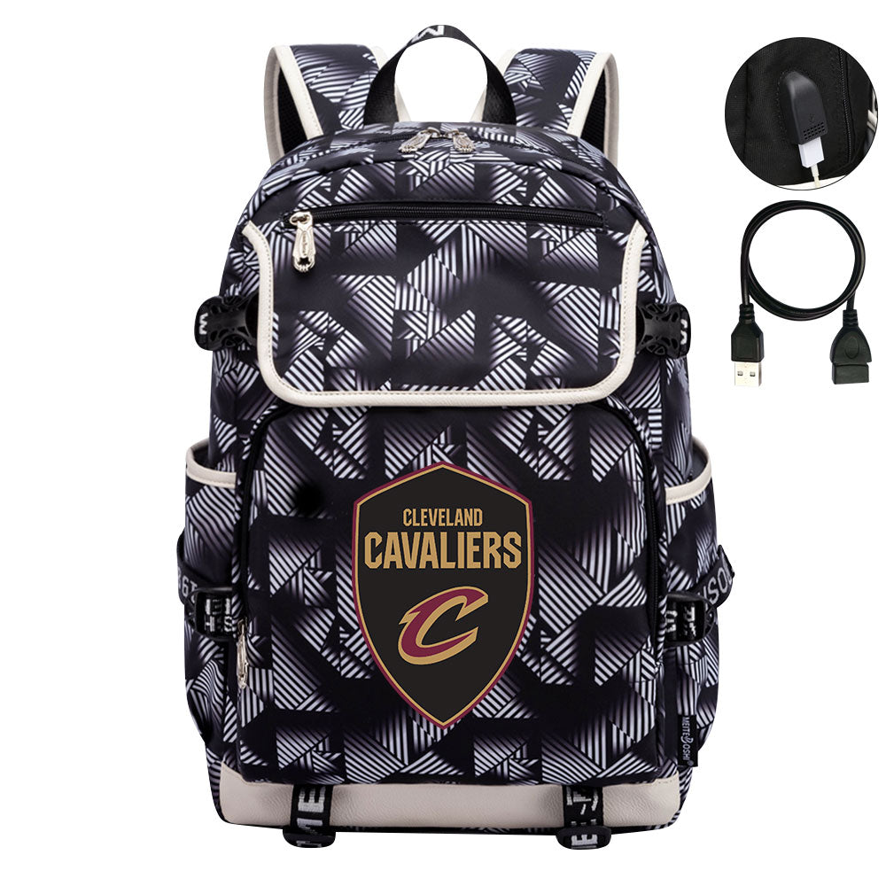 Cleveland Cavaliers Backpack School Notebook Travel Bags