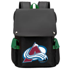 Colorado Avalanche Hockey Team School Backpack Oxford Laptop Bag