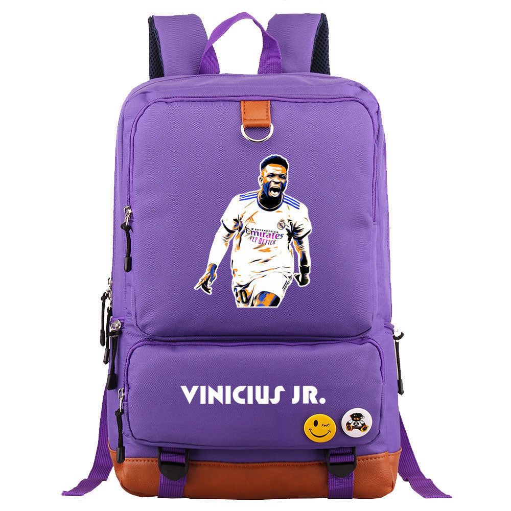 Vinicius Junior FC Proof Backpack NoteBook Laptop School Bag