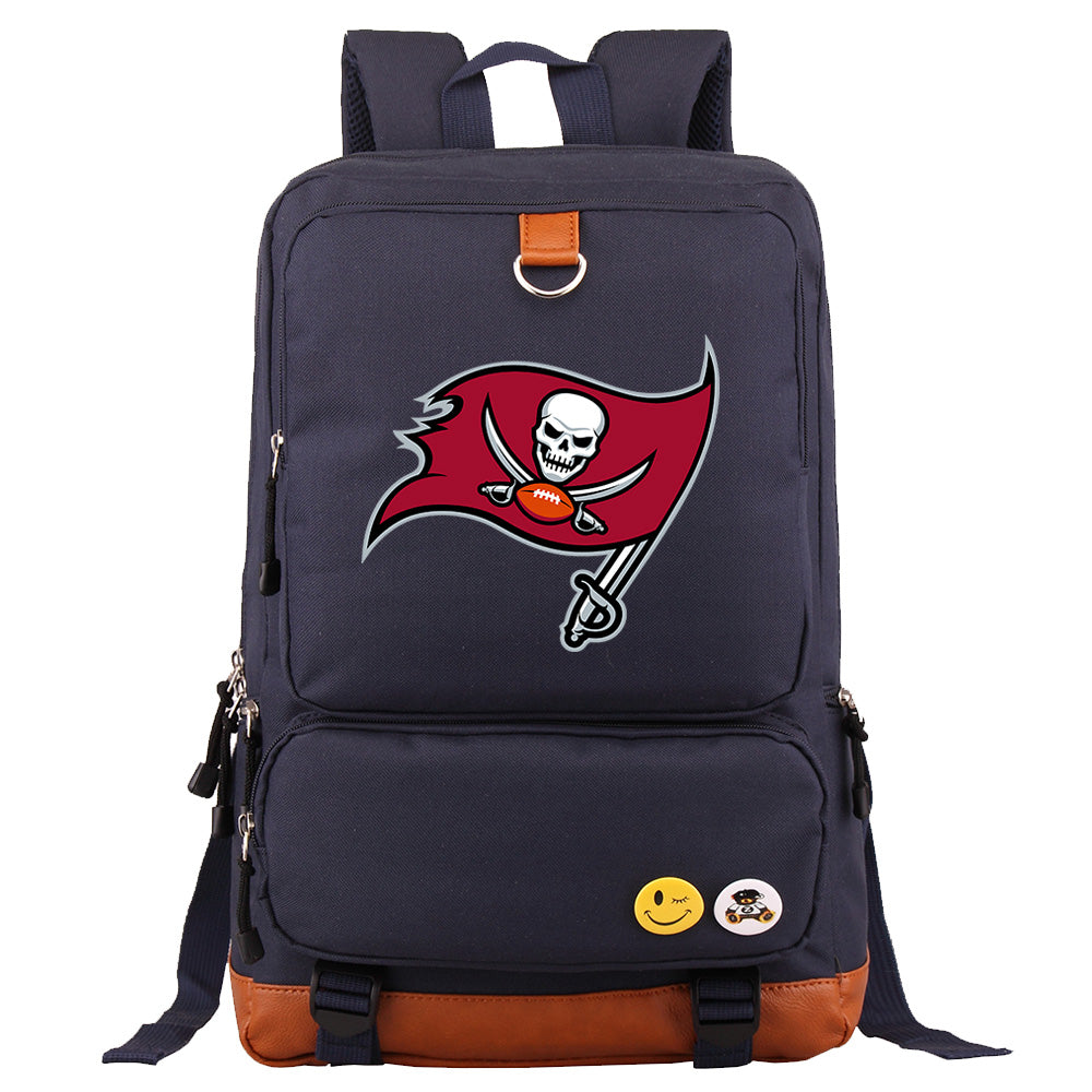 Tampa Bay Buccaneers Football Team Rugby Proof Backpack NoteBook Laptop School Bag