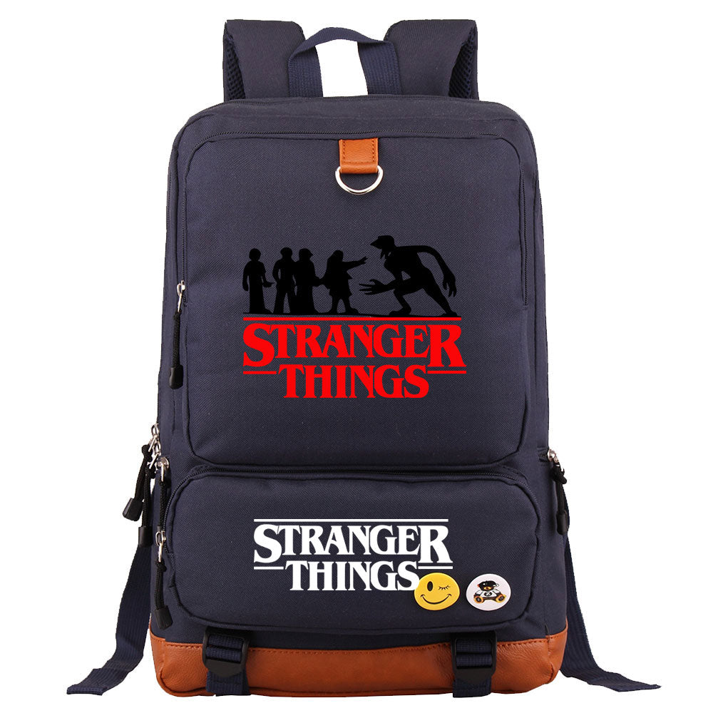 Strangers Things Proof Backpack NoteBook Laptop School Bag