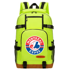 Montreal Expos Waterproof Backpack School Notebook Travel Bag