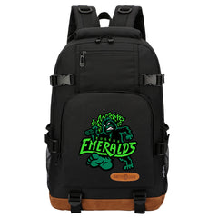 Eugene Emeralds Waterproof Backpack School Notebook Travel Bag