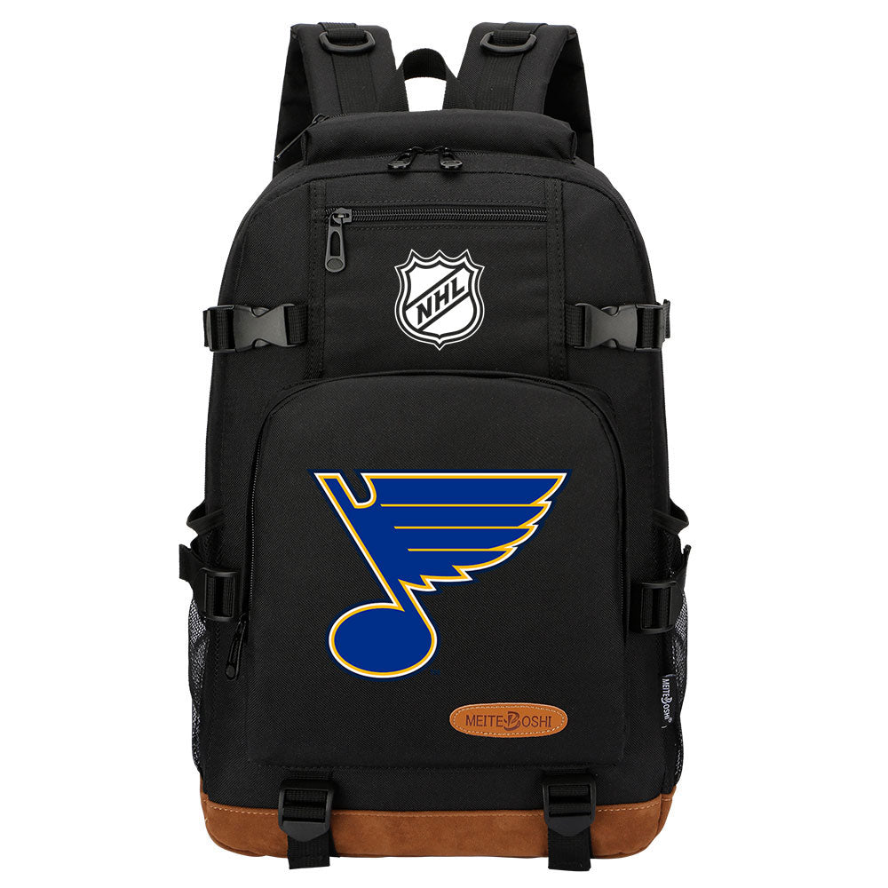 St Louis Blues Hockey League Waterproof Backpack School Notebook Travel Bag