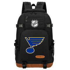 St Louis Blues Hockey League Waterproof Backpack School Notebook Travel Bag