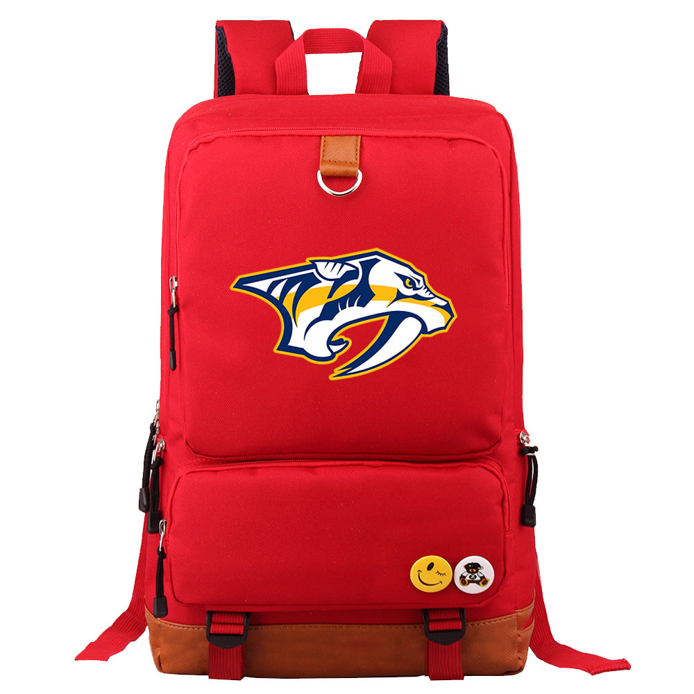 Nashville Predators Hockey Team Proof Backpack NoteBook Laptop School Bag
