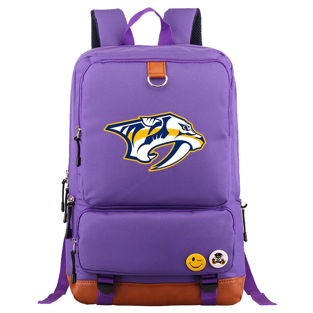 Nashville Predators Hockey Team Proof Backpack NoteBook Laptop School Bag