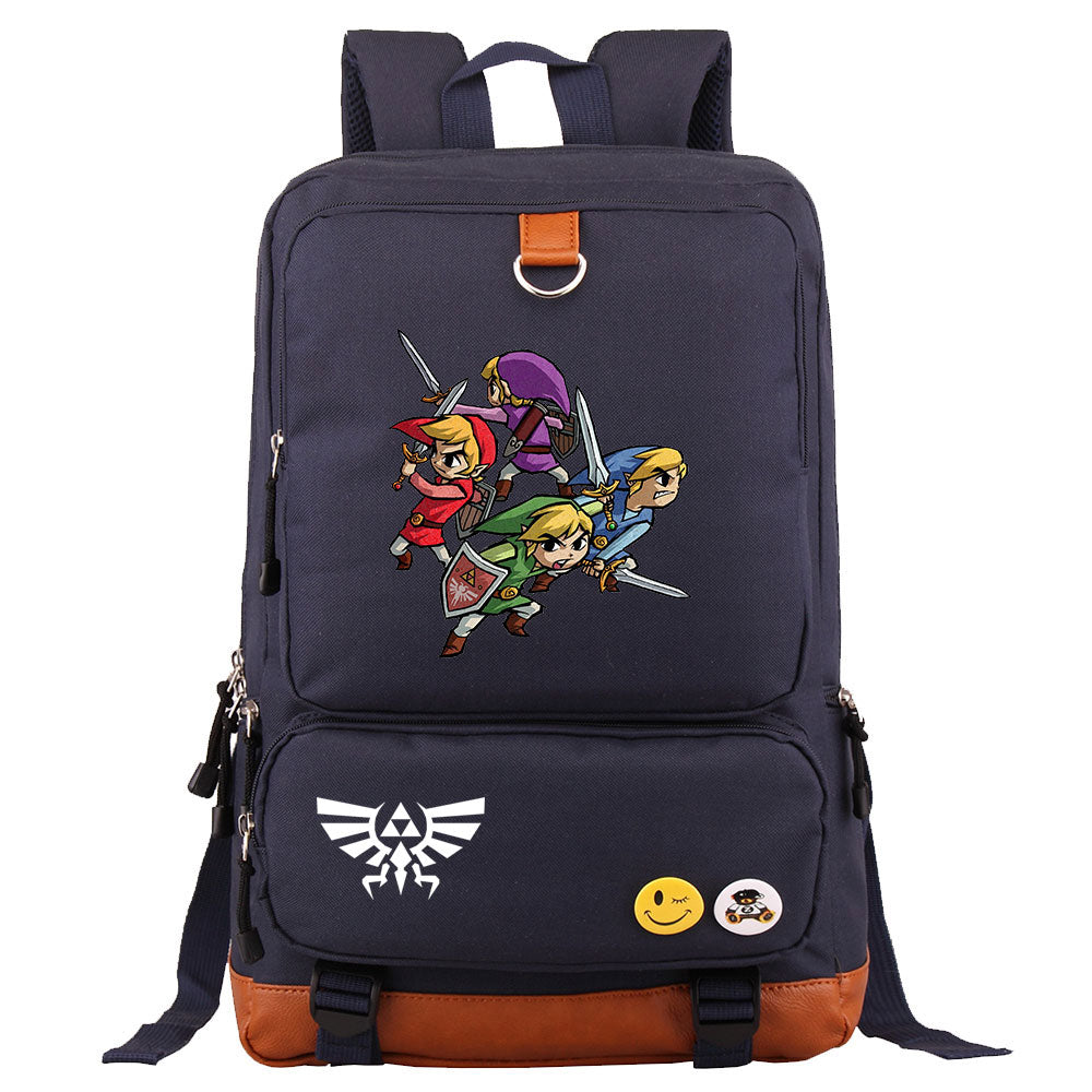 Zelda Proof Backpack NoteBook Laptop School Bag