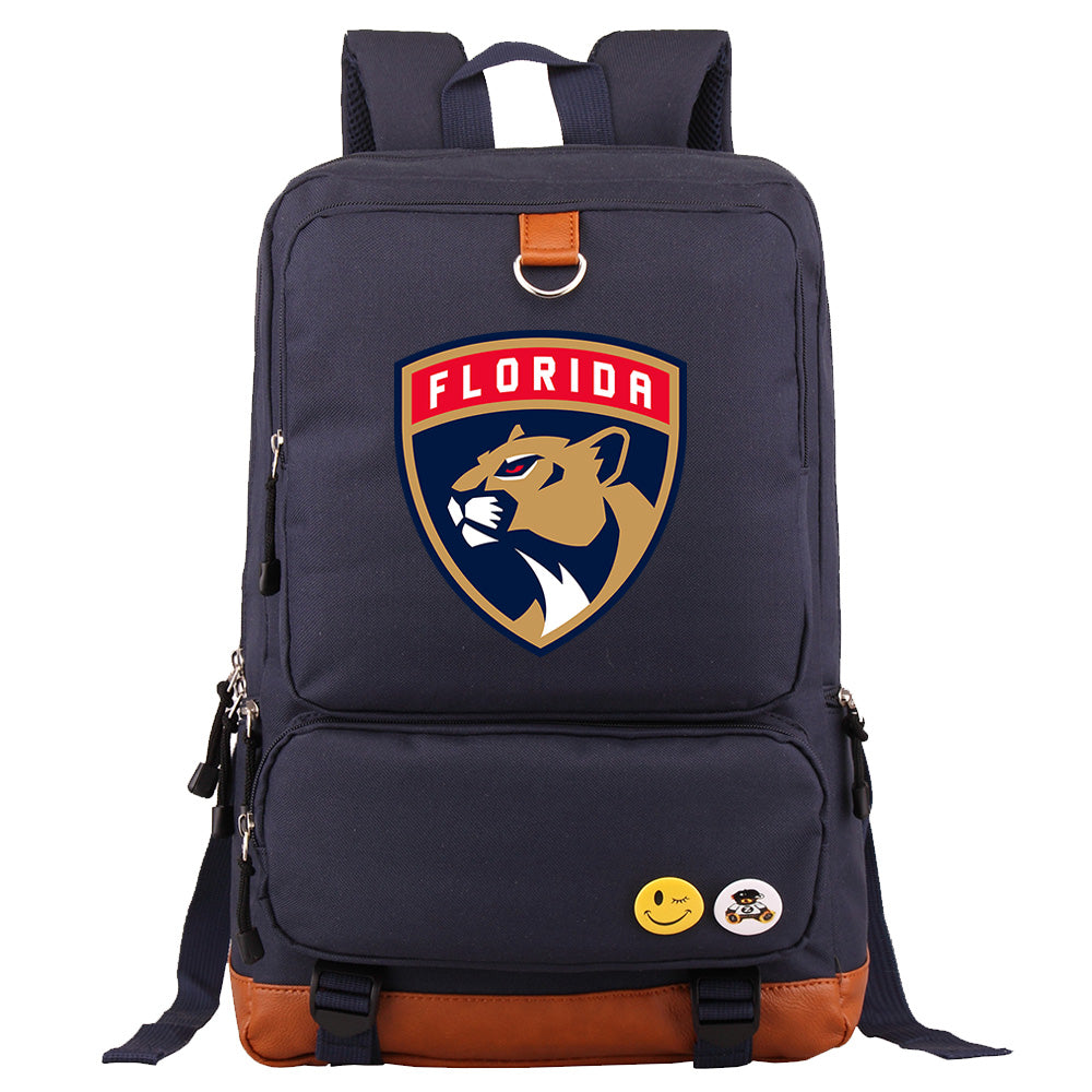 Florida Panthers Hockey Team Proof Backpack NoteBook Laptop School Bag