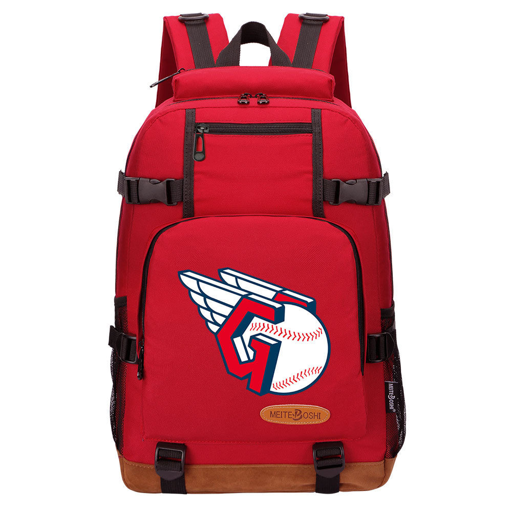 Cleveland Guardians Waterproof Backpack School Notebook Travel Bag