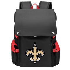 New Orleans Saints Football Team Rugby Laptop Backpack Oxford School Bag