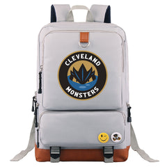 Cleveland Monsters Hockey Team Proof Backpack NoteBook Laptop School Bag