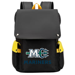 Seattle Mariners School Backpack Oxford Laptop Bag