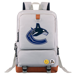 Vancouver Canucks Hockey Team Proof Backpack NoteBook Laptop School Bag