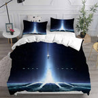 Halo 2 Cosplay Bedding Set Duvet Cover Pillowcases Halloween Home Decor
