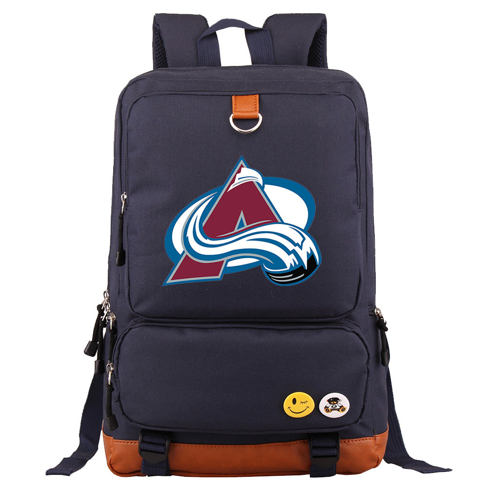 Colorado Avalanche Hockey Team Proof Backpack NoteBook Laptop School Bag