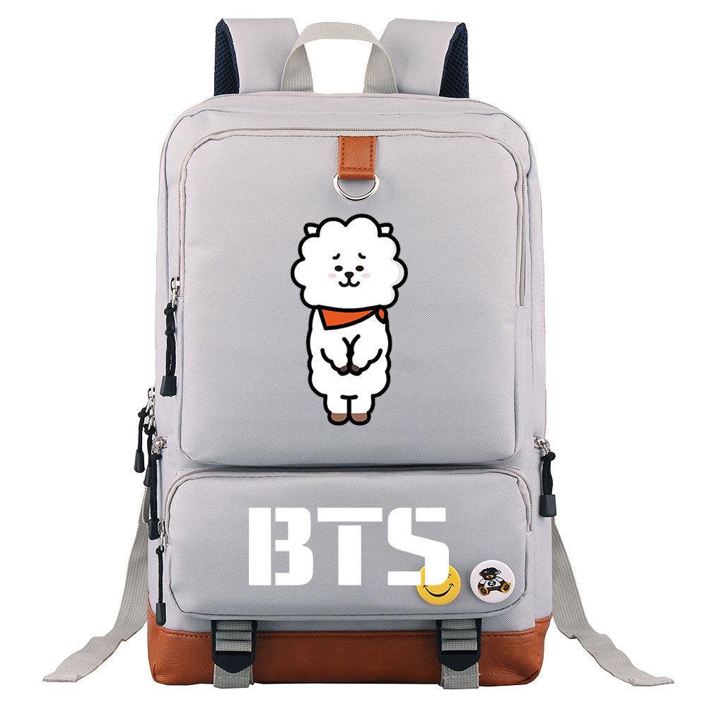 BTS RJ Proof Backpack NoteBook Laptop School Bag