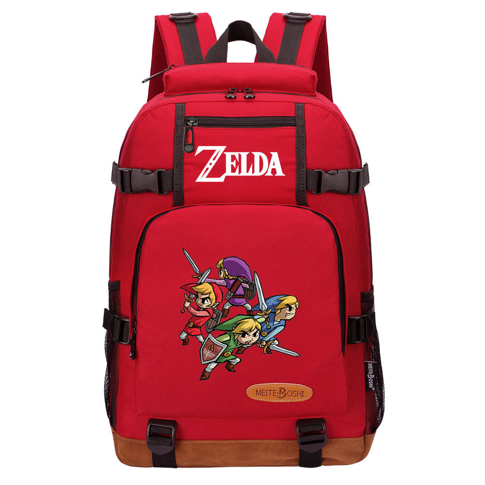 Zelda Waterproof Backpack School Notebook Travel Bag