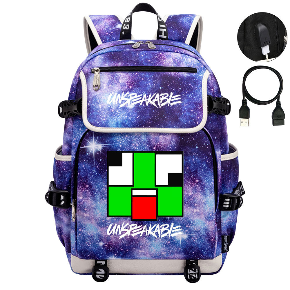 Game Unspeakable Backpack School Notebook Travel Bags