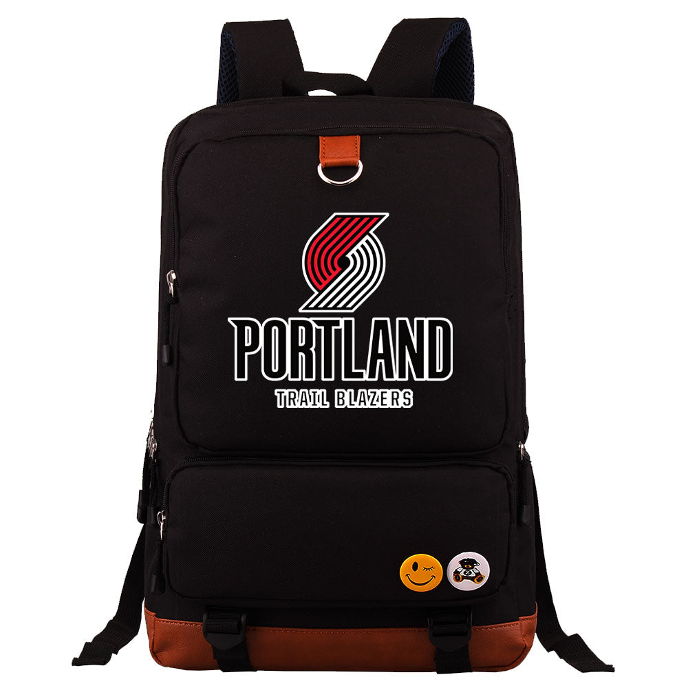 Portland Trail Blazers Water Proof Backpack NoteBook Laptop School Bag