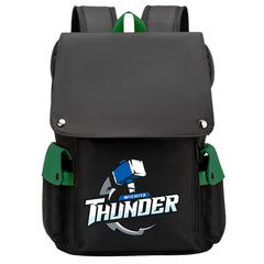 Wichita Thunder Hockey Team School Backpack Oxford Laptop Bag