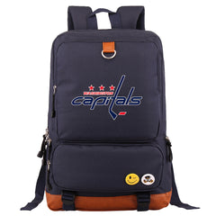 Washington Capitals Leafs Hockey Team Proof Backpack NoteBook Laptop School Bag