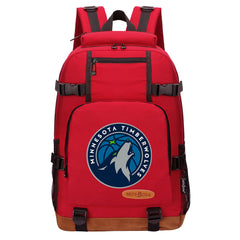 Minnesota Timberwolves Waterproof Backpack School Notebook Travel Bag