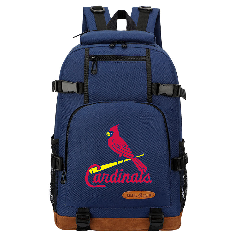 St Louis Cardinals Waterproof Backpack School Notebook Travel Bag