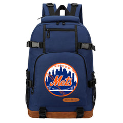 New York Mets Waterproof Backpack School Notebook Travel Bag