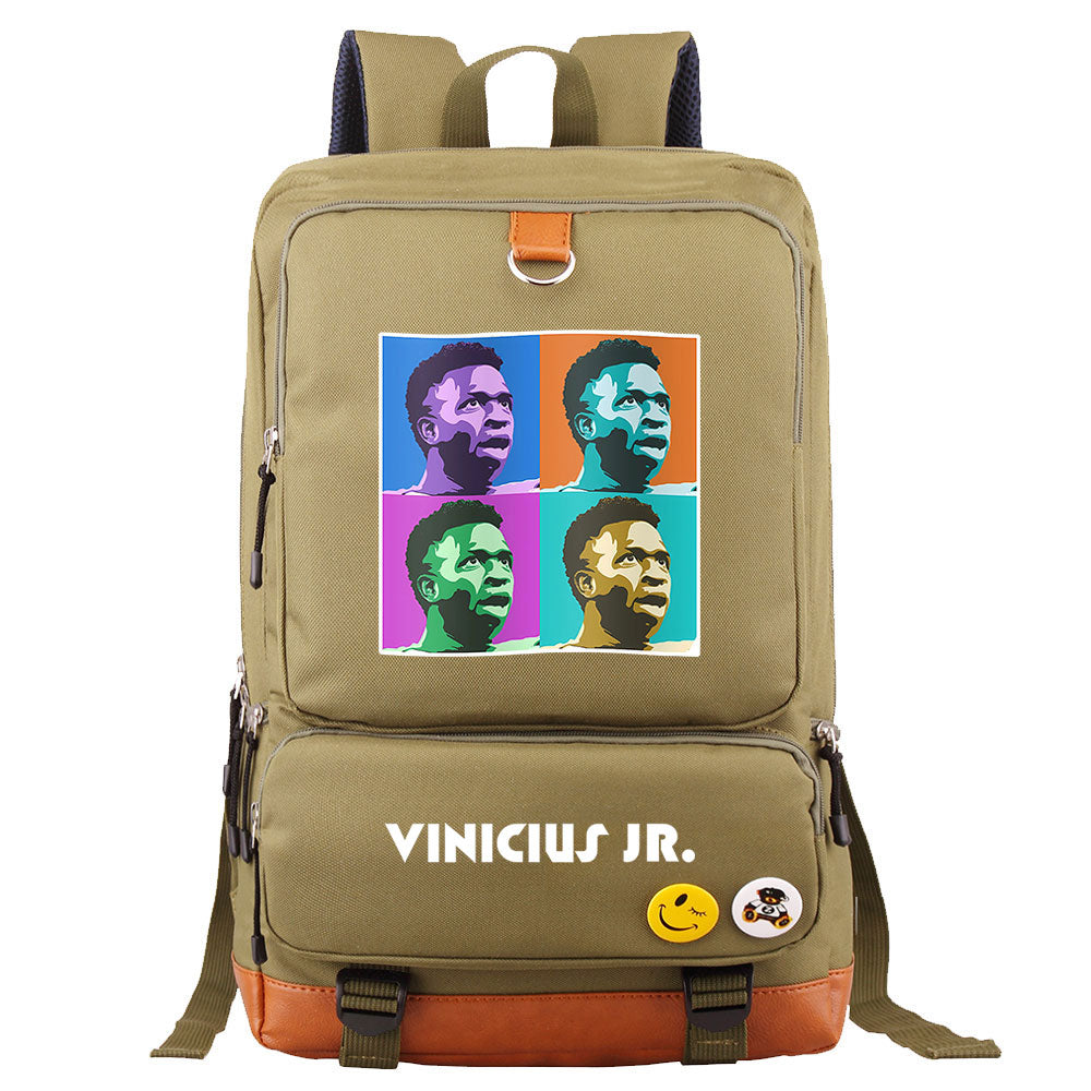 Vinicius Junior FC Proof Backpack NoteBook Laptop School Bag
