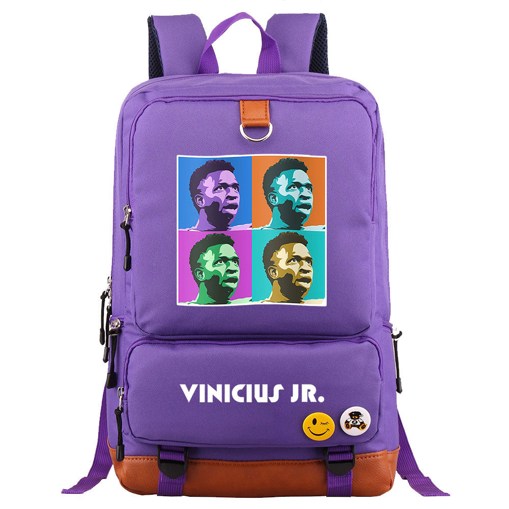 Vinicius Junior FC Proof Backpack NoteBook Laptop School Bag